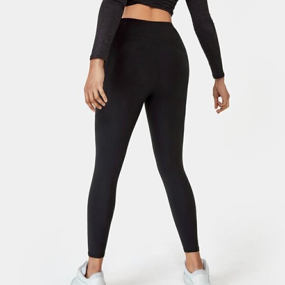 Halara Everyday High Waisted Side Pocket 7/8 Leggings in Black Size XS NWT - Picture 3 of 7